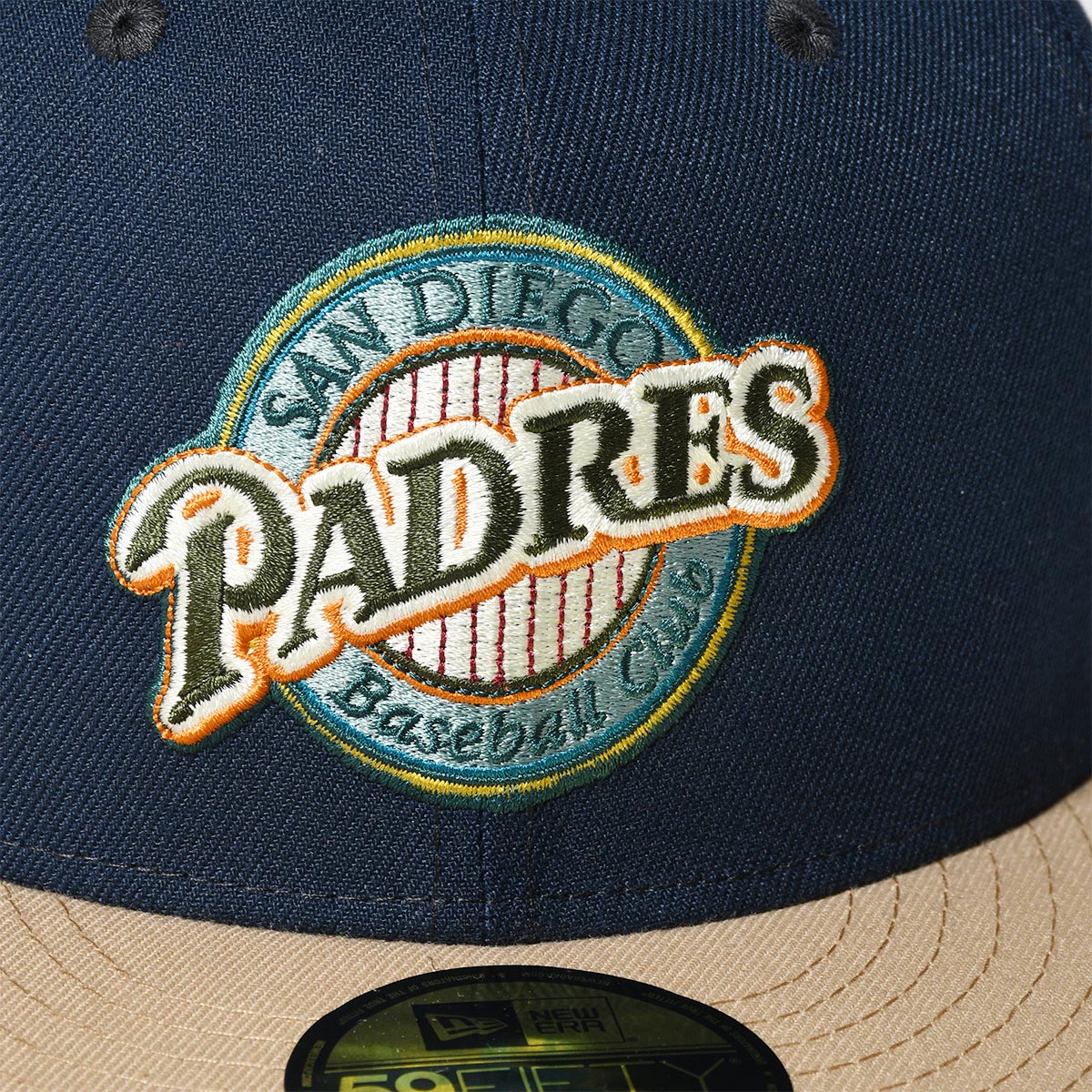 NEW ERA San Diego Padres - STADIUM 59FIFTY OCEAN/CAMEL【13751117】