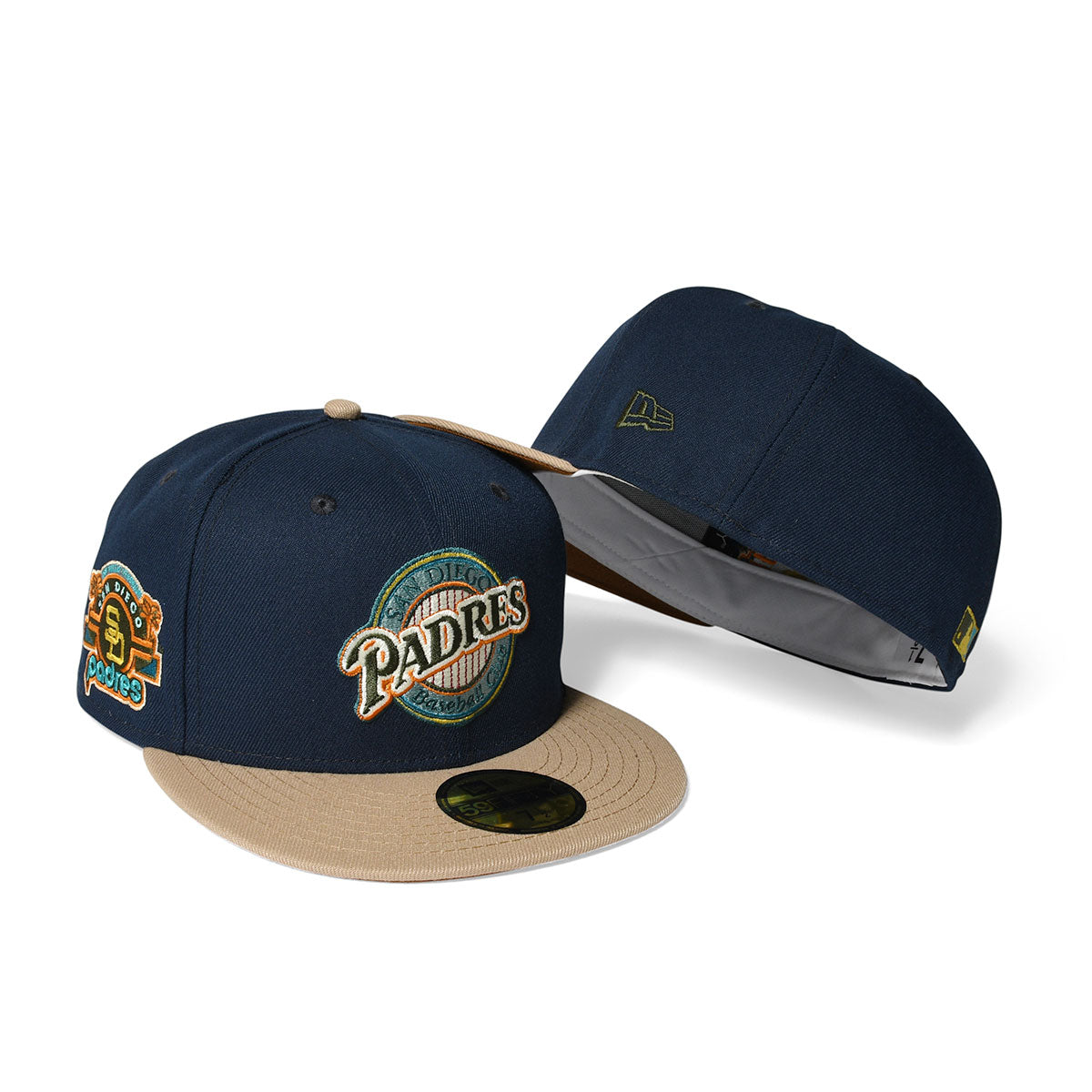 NEW ERA San Diego Padres - STADIUM 59FIFTY OCEAN/CAMEL【13751117】