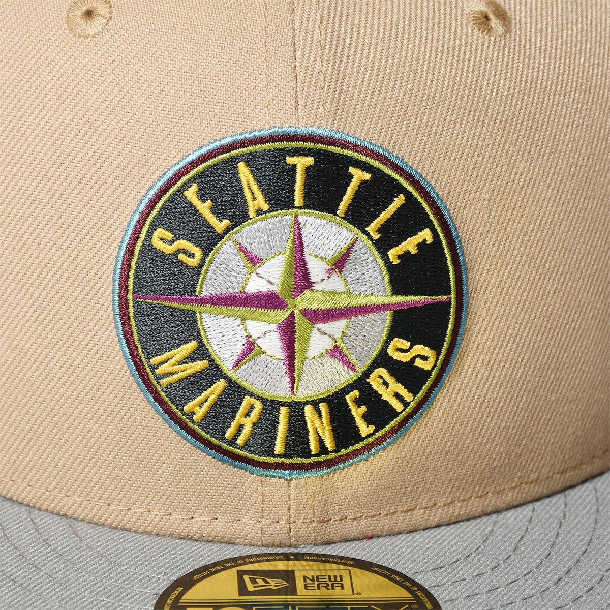 NEW ERA Seattle Mariners - 30th ANV 59FIFTY CAMEL/MISTY【13751116】