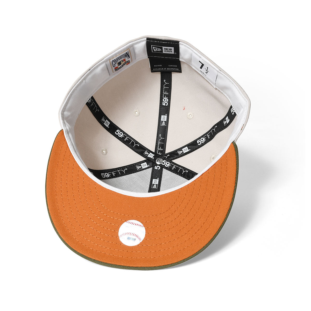 NEW ERA Atlants Braves - 150th ANV 59FIFTY STONE/OLIVE【13751171】