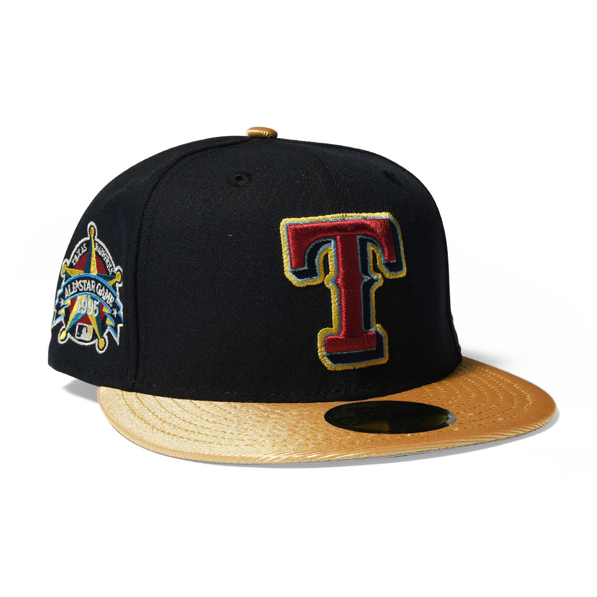 NEW ERA TEXAS RANGERS 1995 ALL STAR GAME NAVY/GOLD 59FIFTY【NE007】