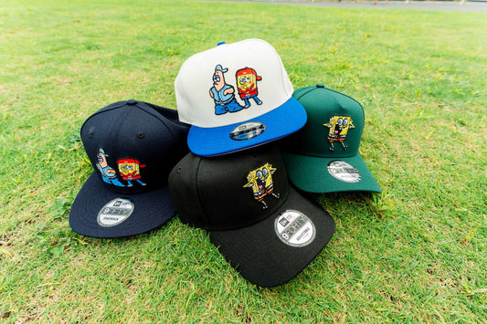 コレクター必見。HOMEGAME × NEW ERA × スポンジボブの限定キャップ