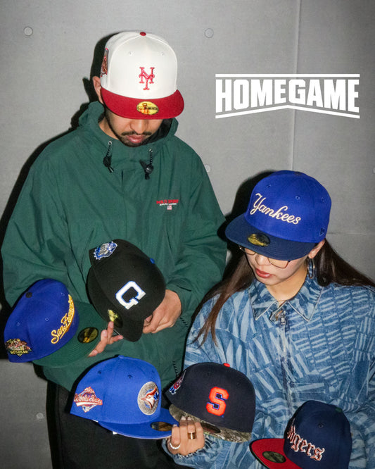 HOME GAME New YorkがNEW ERAに別注をかけた59FIFTYコレクションが登場！