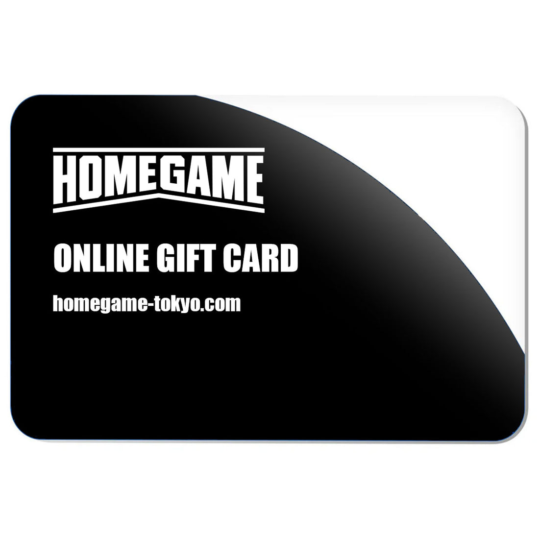 HOMEGAME ONLINE GIFT CARD 販売開始！