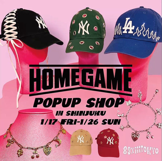 89xiiitokyo CUSTOM WORKSHOP & POP UP  at. HOMEGAME SHINJUKU