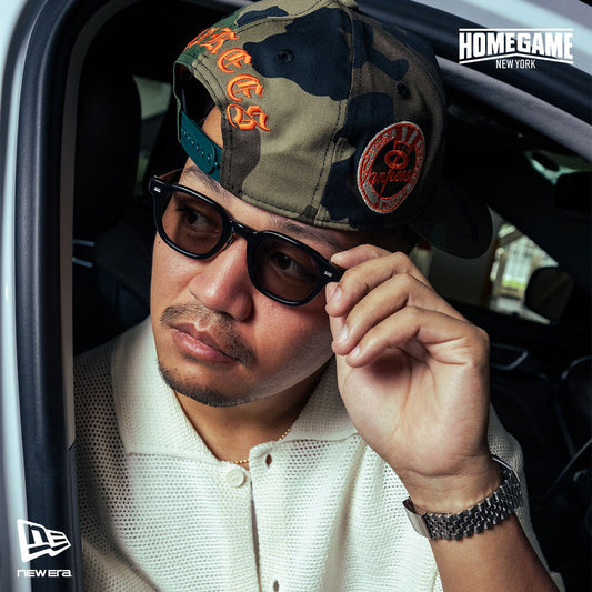 DJ KANJIが魅せる。HOMEGAME限定NEW ERA。