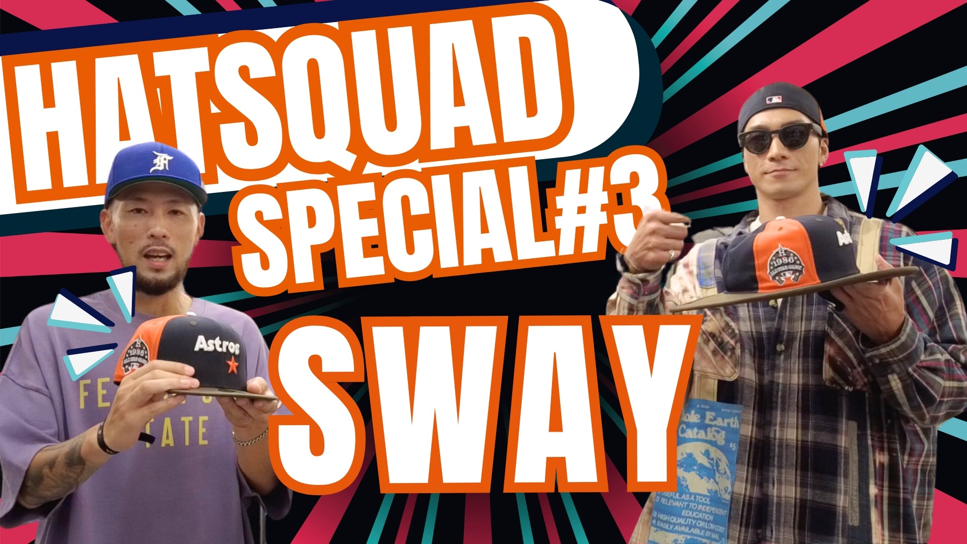 HAT SQUAD SPECIAL #3 Mr. SWAY!! 【HOMEGAME YouTube Channel】 – HOMEGAME TOKYO