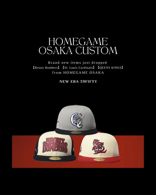HOMEGAME OSAKAが提案するニューエラ別注キャップが登場！