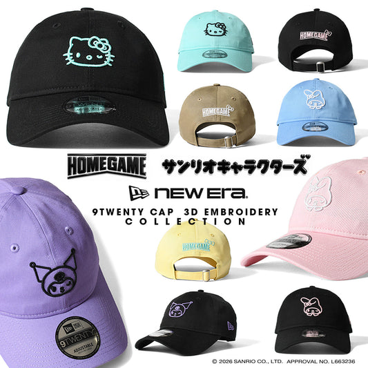 愛されキャラクターが集結。"サンリオキャラクターズ×NEW ERA×HOMEGAME"