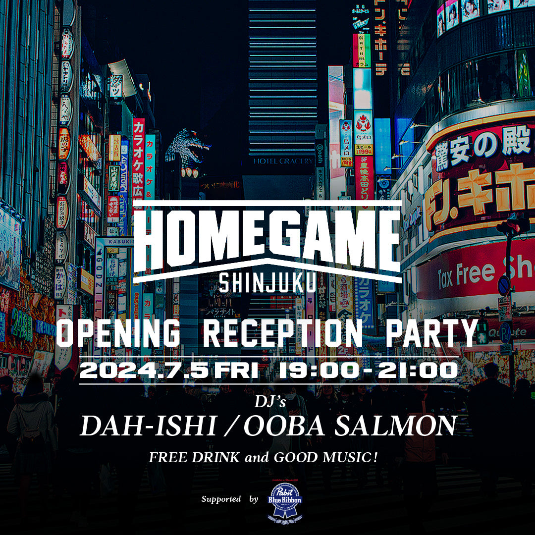 HOMEGAME SHINJUKU  OPENING RECEPTION PARTY