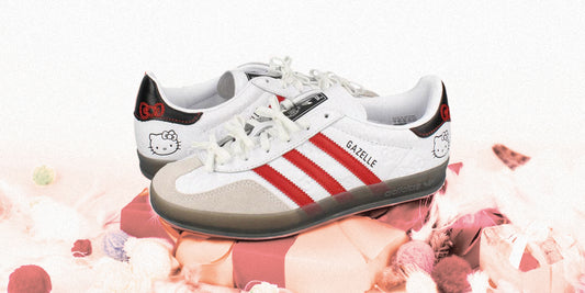 HELLO KITTY × adidas GAZELLE INDOORがブロークコアすぎる！