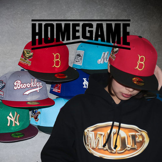 HOME GAME New YorkがNEW ERAに別注をかけた59FIFTYコレクションが登場！