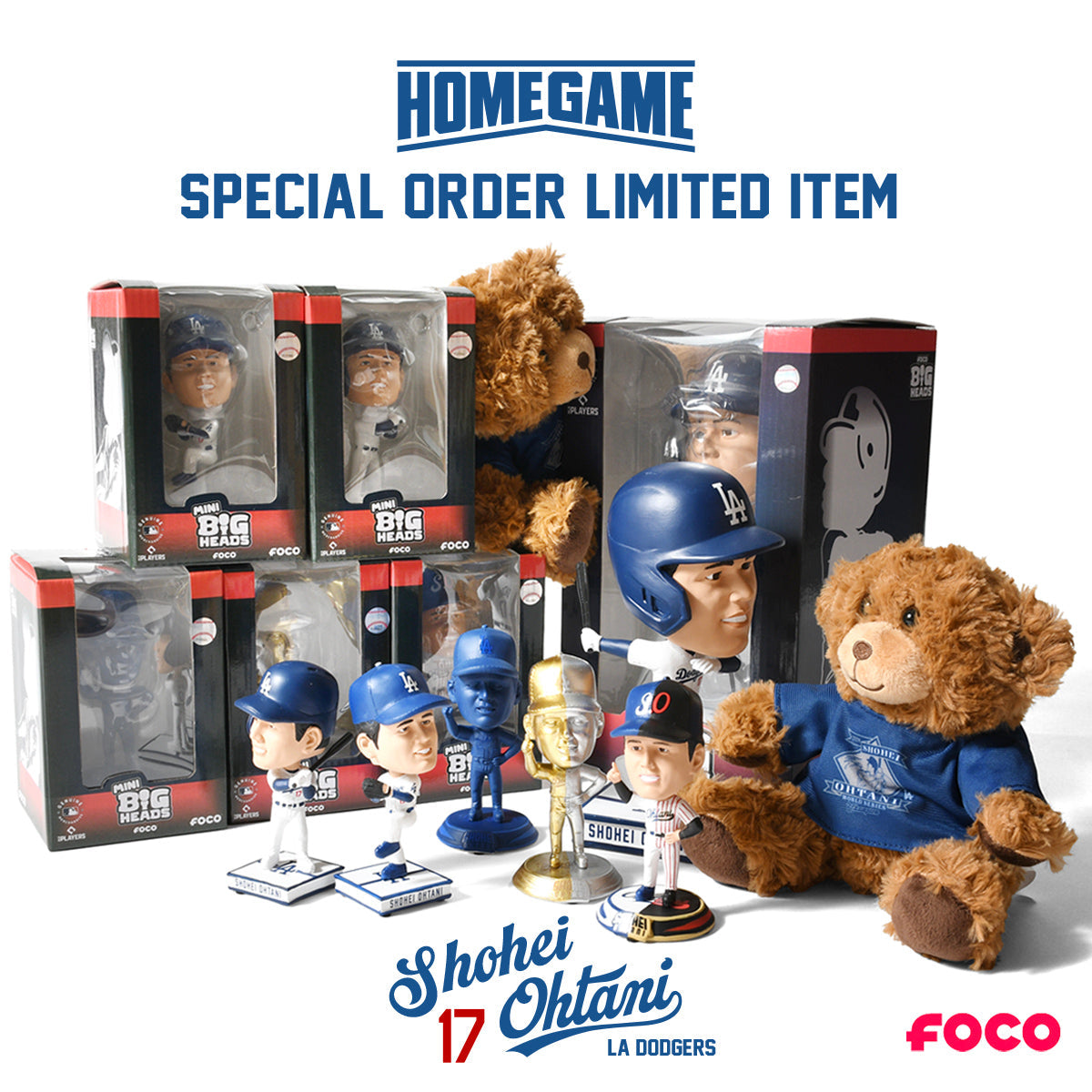 HOMEGAME別注モデルも登場！ FOCOの激レアボブルヘッド！ – HOMEGAME TOKYO