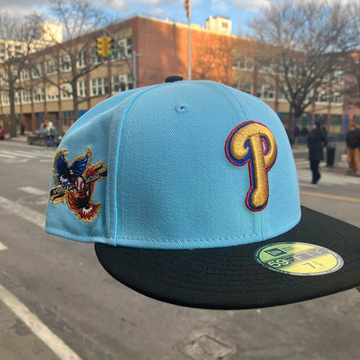 NEW ERA Philadelphia Phillies - 59FIFTY American League Doscientos Blue/Black