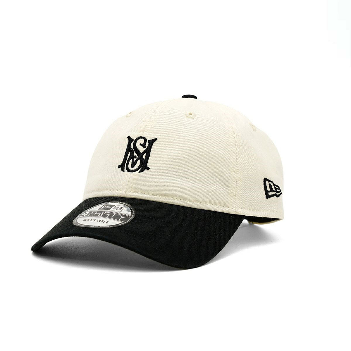 NEW ERA × MFC STORE - 9THIRTY MS LOGO CAP CRMWHT/BLK【14215133】