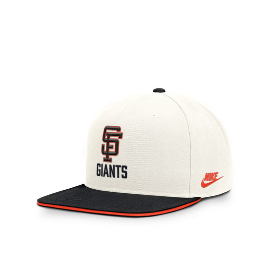 Fanatics - San Francisco Giants NIKE COOPERSTOWN DRI-FIT PRO STRUCTURED SQUARE BILL CAP【NB09-0I8J-G83-9AJ】