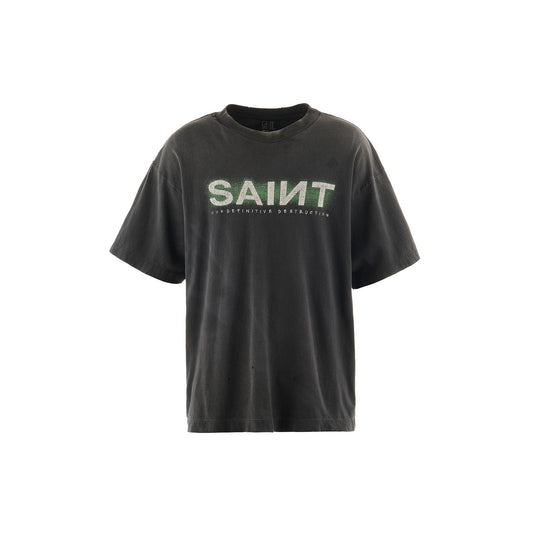 SAINT Mxxxxxx - SS TEE SAINT BLACK【SM-YS1-0000-001】