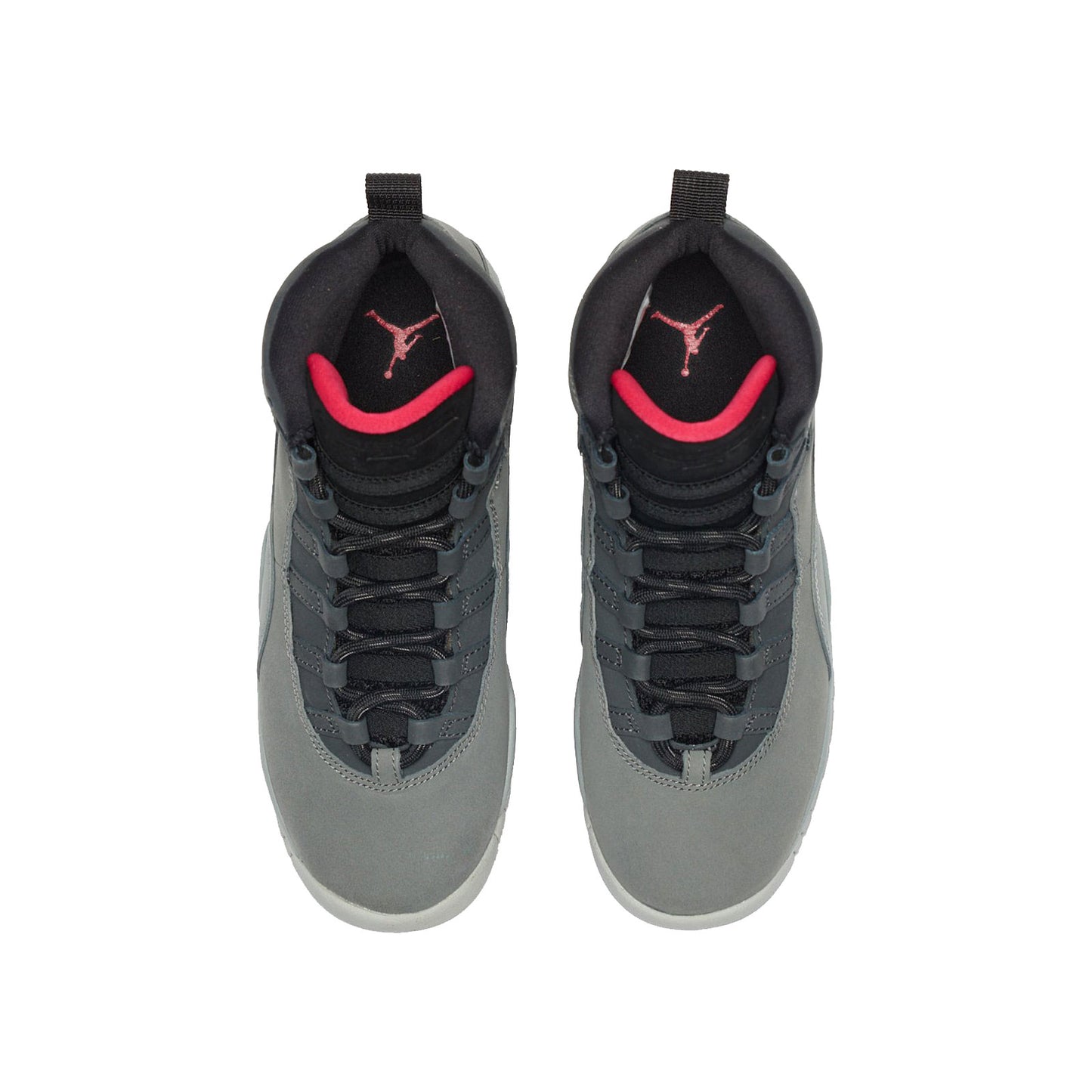 NIKE AIR JORDAN 10 RETRO GS Nike Air Jordan 10 Retro GS 深煙灰/沖粉-黑-鐵灰 SMOKE GREY×RUSH PINK-BLACK-IRON GREY [487211-006]