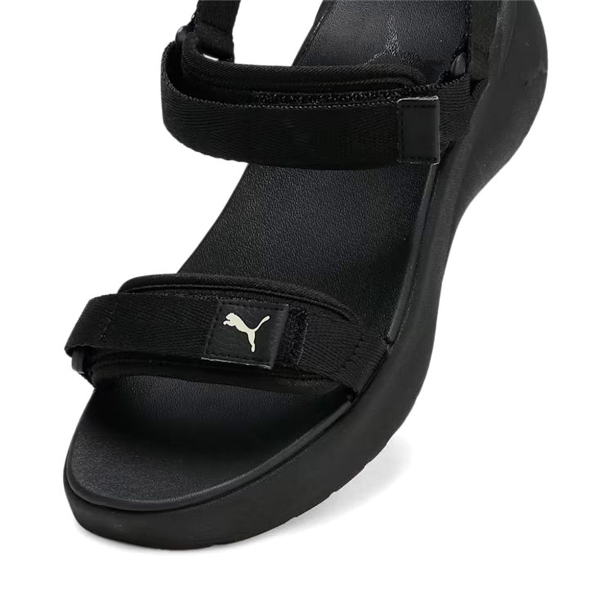 PUMA Women's VOLA Sporty Sandals BLACK [384132-11] 