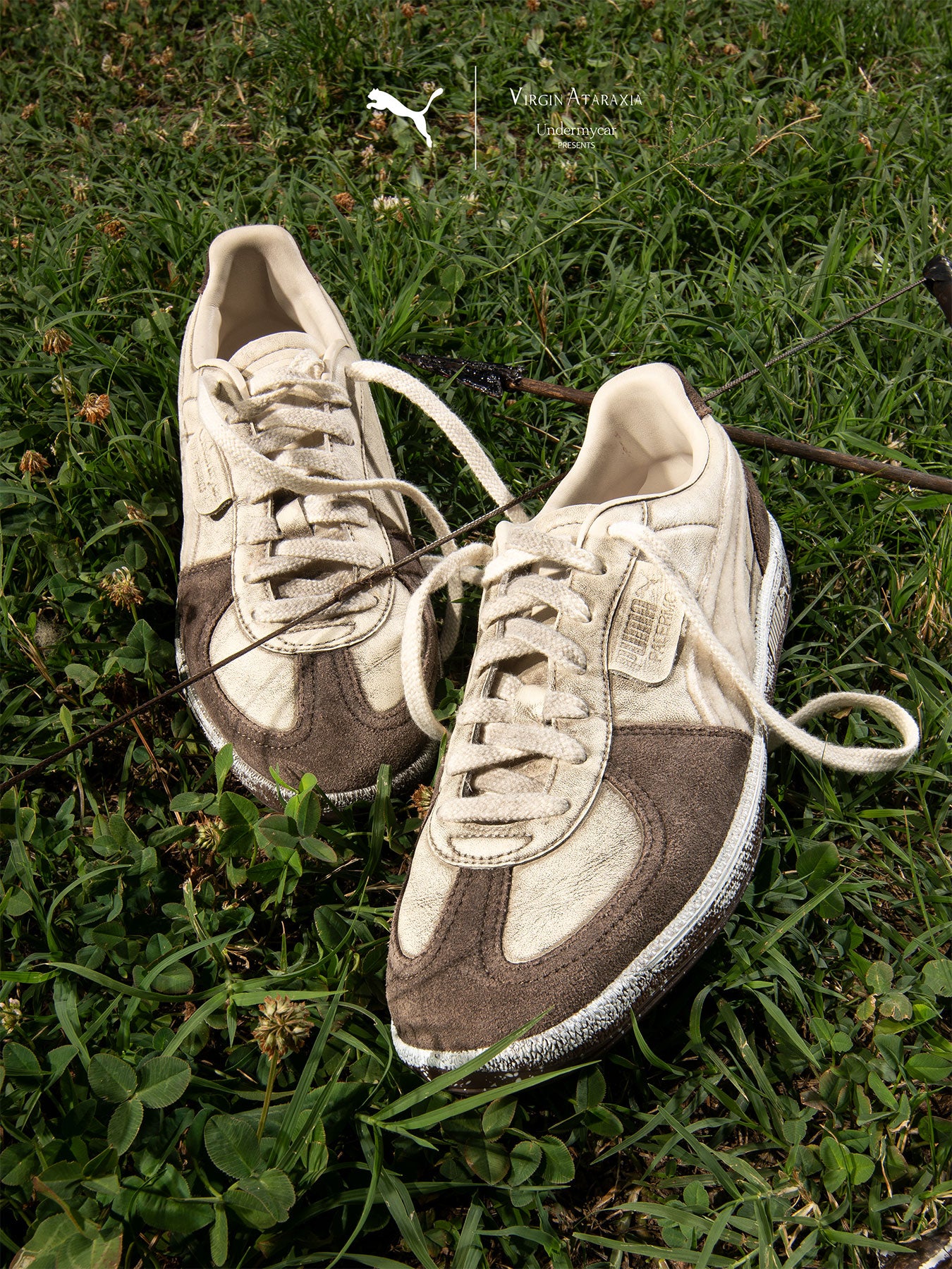 PUMA X UNDERMYCAR -0 PALERMO ALPINE SNOW-FLAT BRONZE 【404039-01】