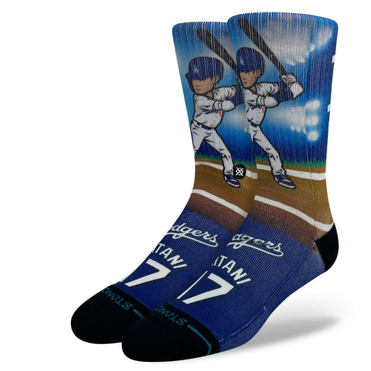 STANCE - SHO TIME 2 SOCKS #BLU【A556A24SH2】