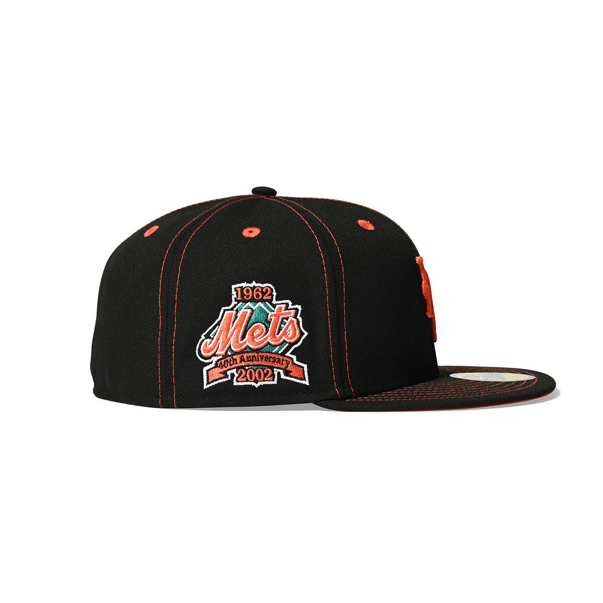 NEW ERA New York Mets - 59FIFTY CO 40TH ANV BLACK【70874646】