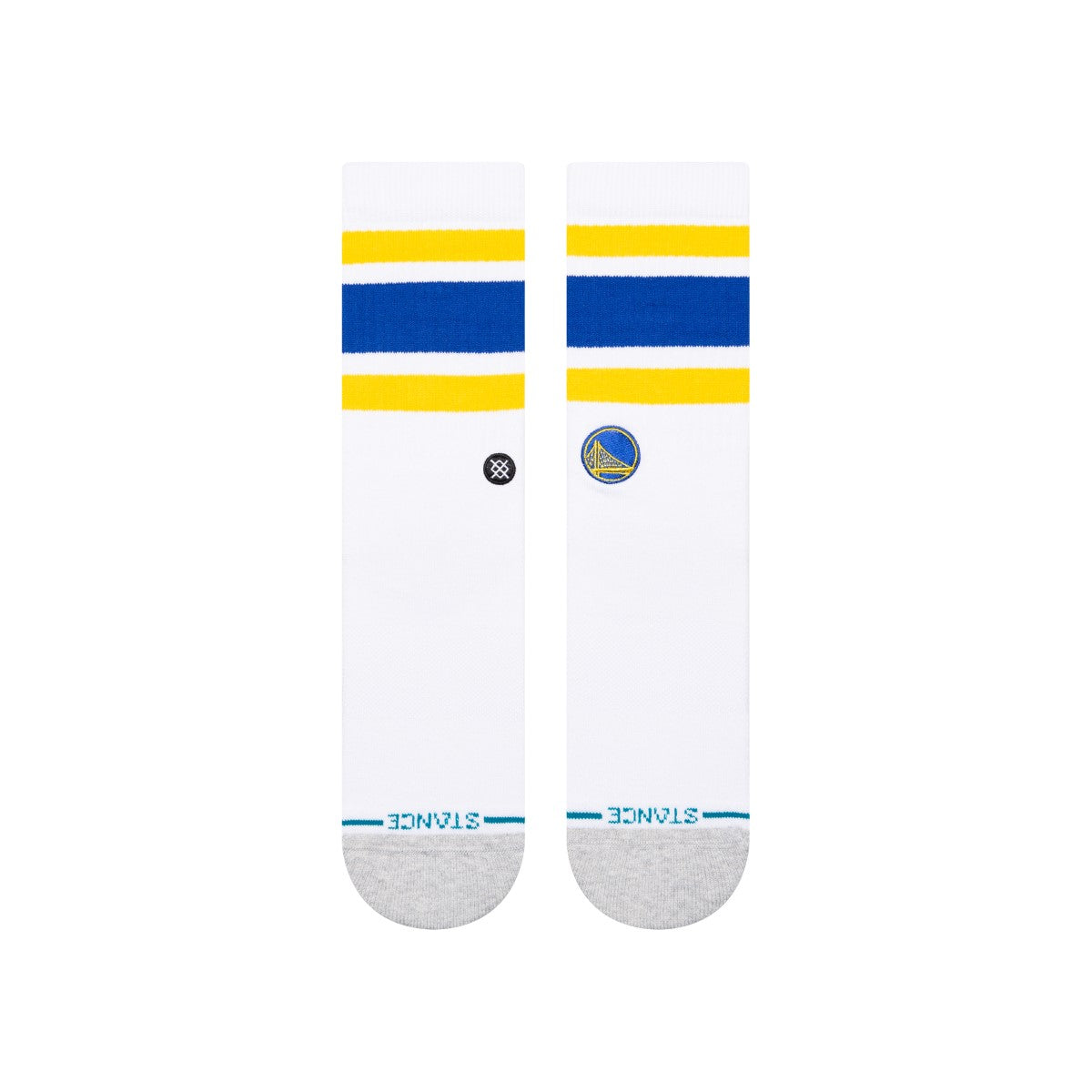 STANCE - TUBE GSW SOCKS #WHT【A555C24TWA】