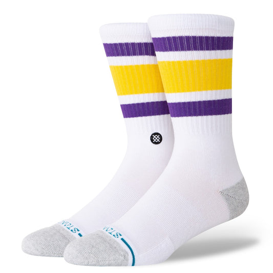 STANCE - TUBE LAL SOCKS #WHT【A555C24TLA】