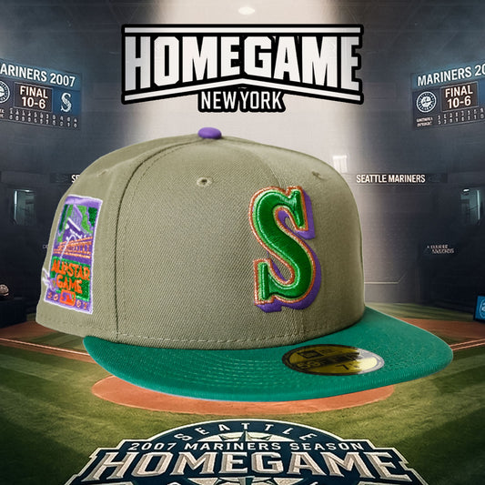 NEW ERA - Seattle Mariners 2007 All Star Game 59Fifty Green/Emerald Green