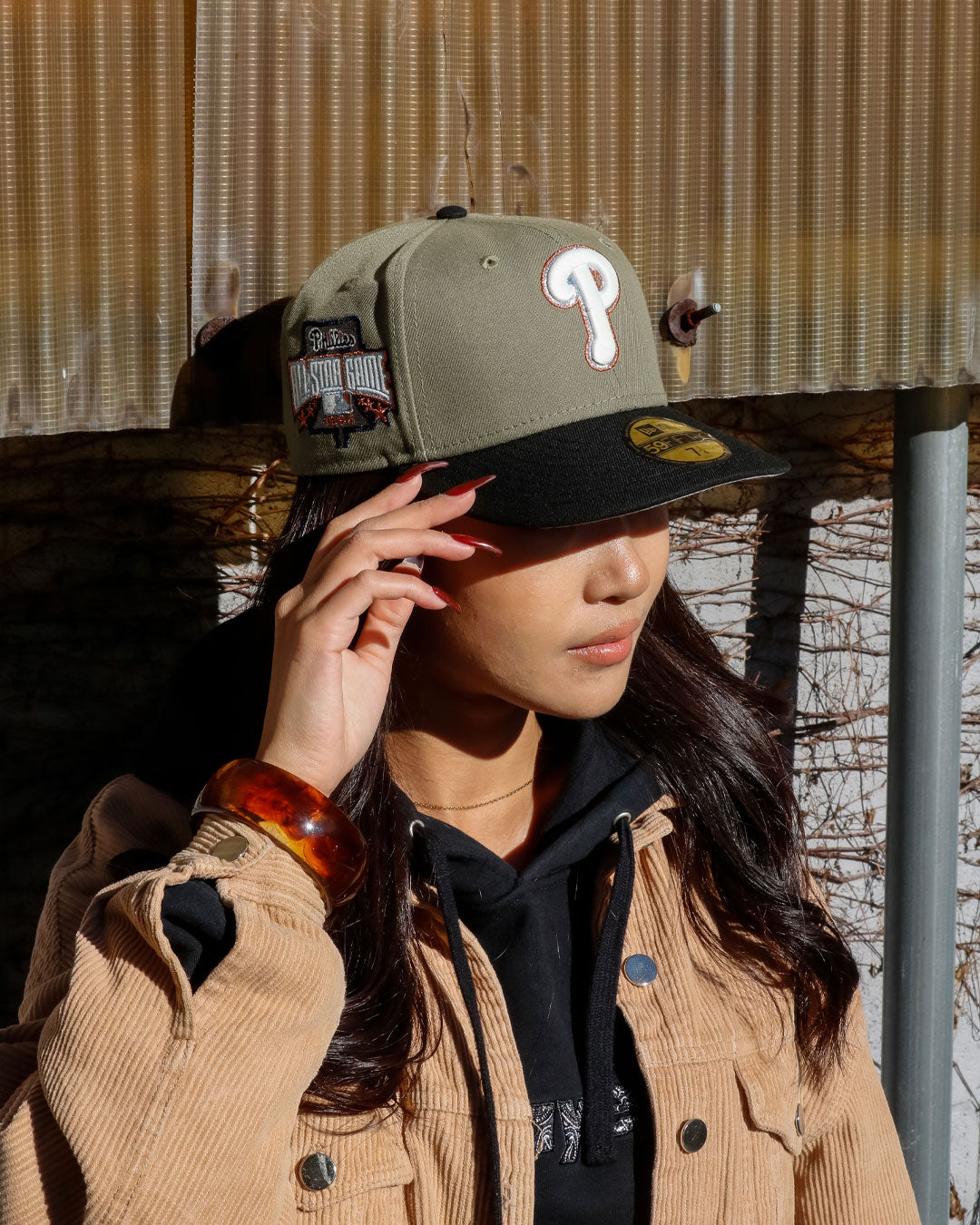 NEW ERA - Philadelphia Phillies NYCO 59FIFTY All Star Game 1996 Green Bark/Black