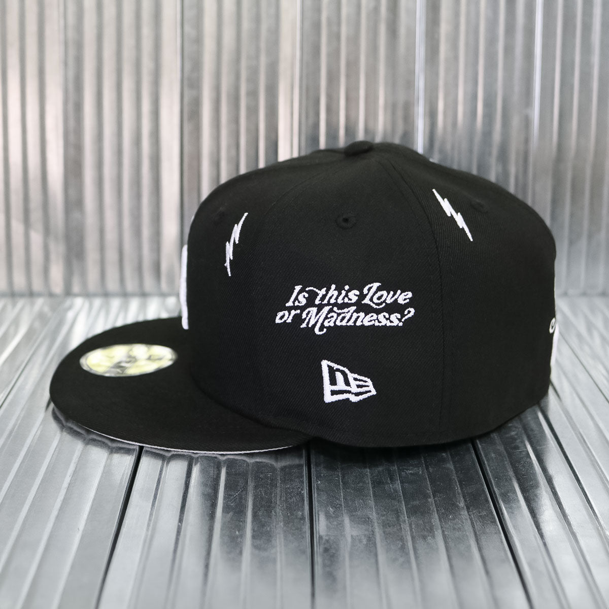 New Era × Diet Starts Monday - 59FIFTY Los Angeles Dodgers WS 2024 Lightning Bolts 29348 Black【60770368】