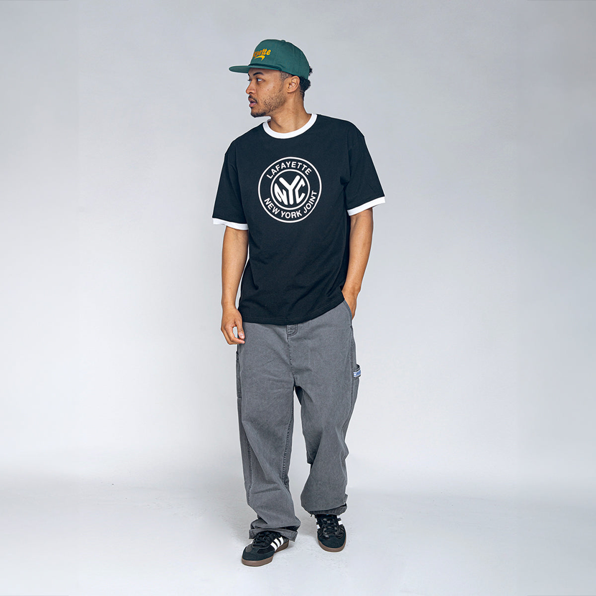 LFYT - TOKEN LOGO RINGER TEE 【LS250109】