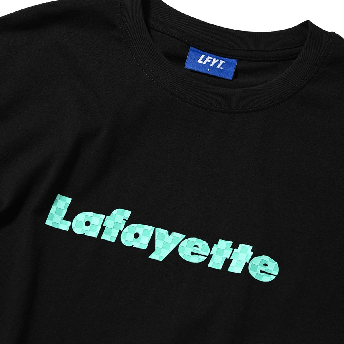 LFYT - Lafayette EMBOSS CHECKER LOGO TEE【LS250110】