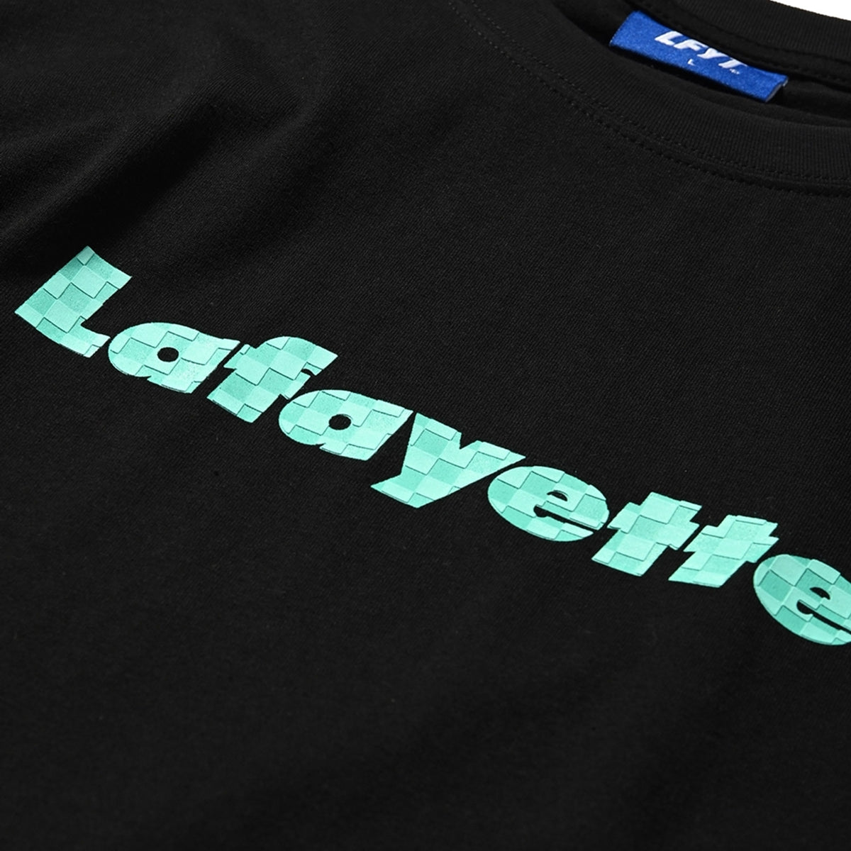 LFYT - Lafayette EMBOSS CHECKER LOGO TEE【LS250110】
