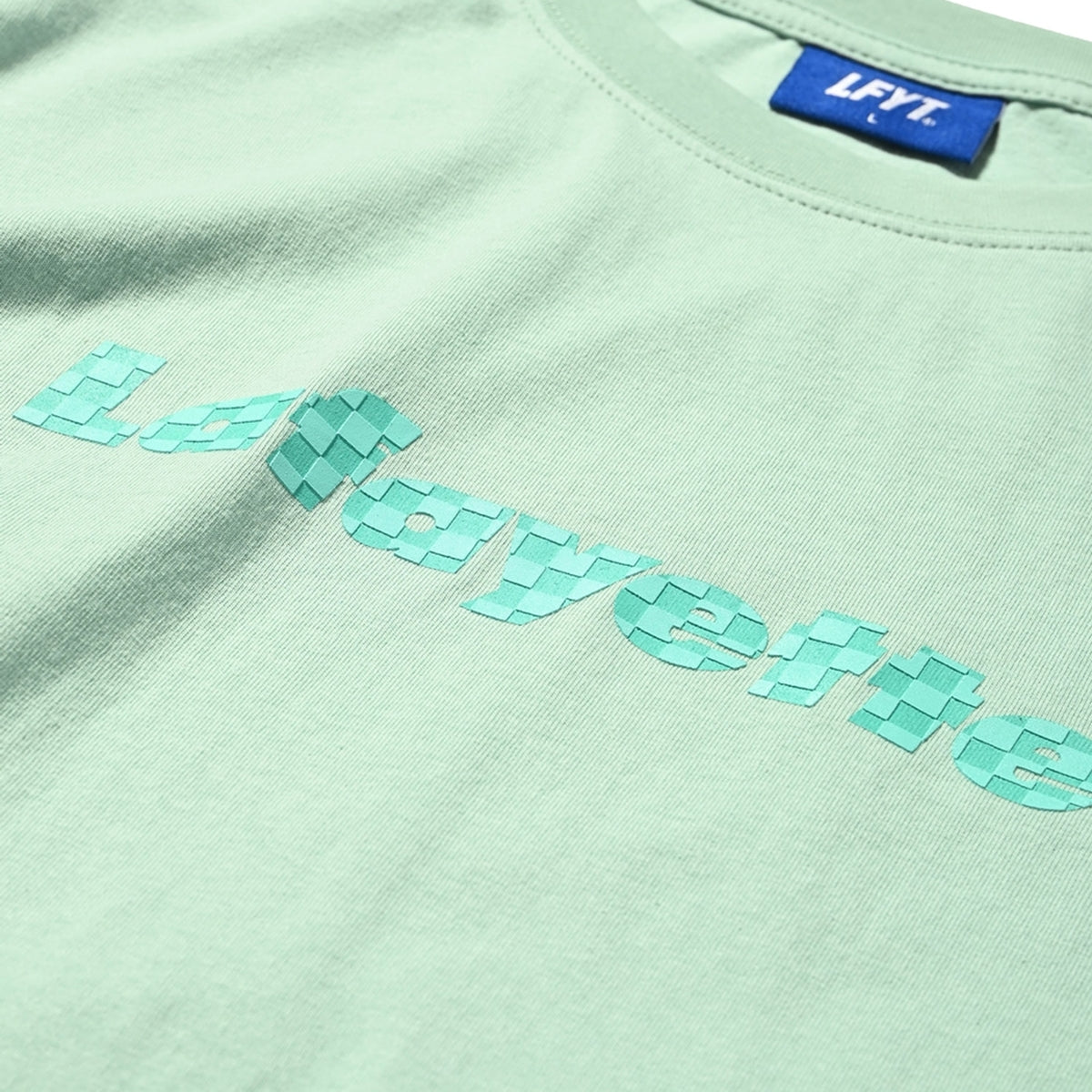 LFYT - Lafayette EMBOSS CHECKER LOGO TEE【LS250110】