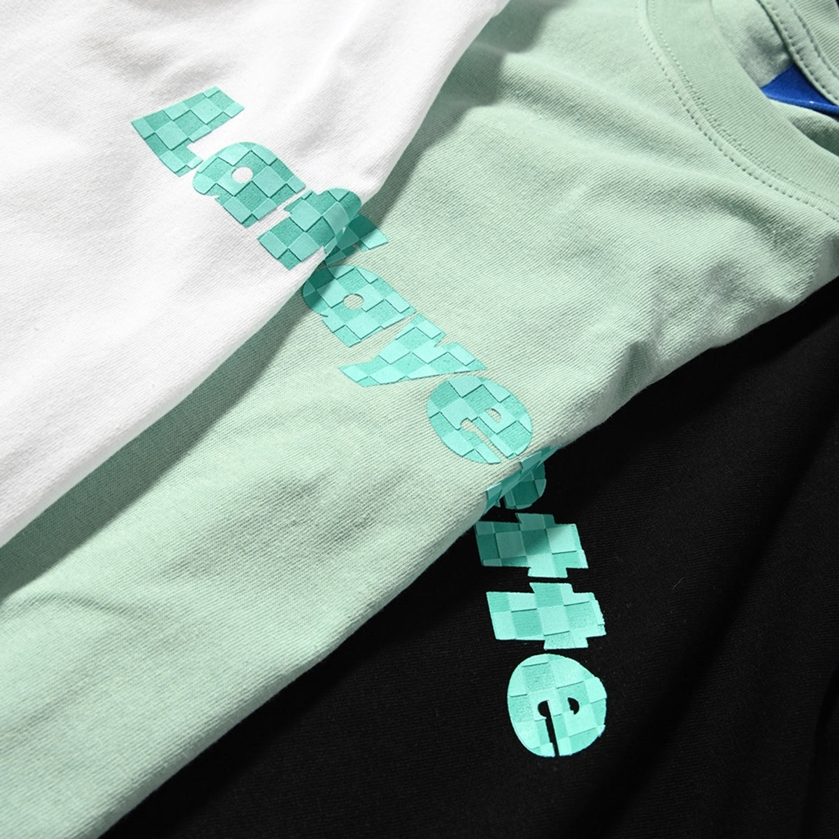 LFYT - Lafayette EMBOSS CHECKER LOGO TEE【LS250110】