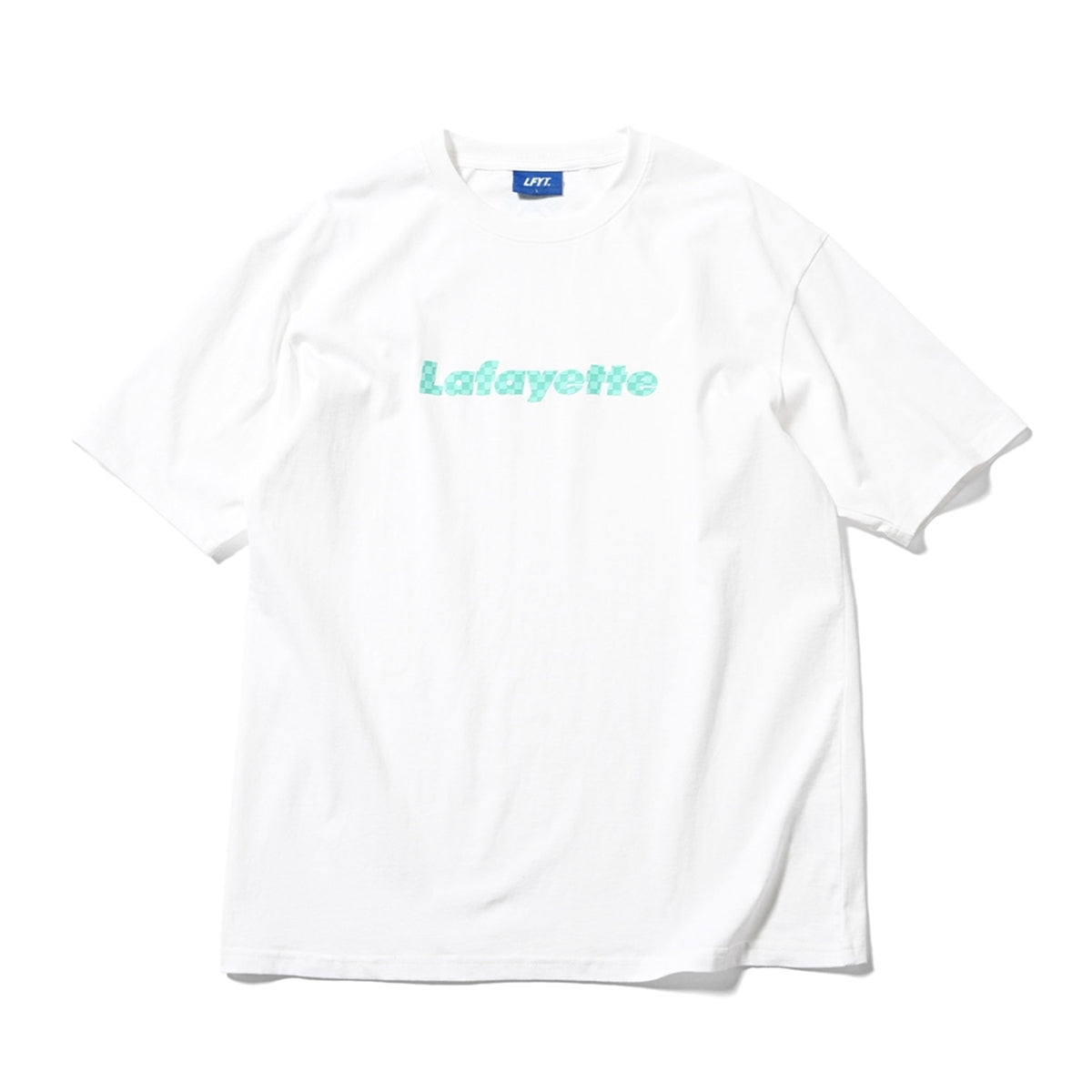 LFYT - Lafayette EMBOSS CHECKER LOGO TEE【LS250110】