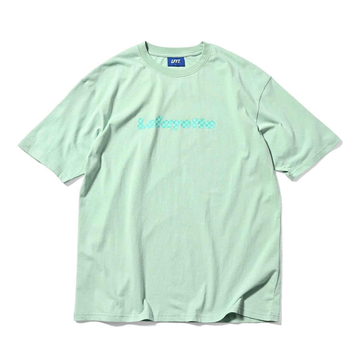 LFYT - Lafayette EMBOSS CHECKER LOGO TEE【LS250110】