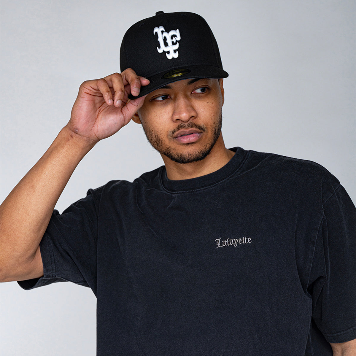 LFYT - OLD ENGLISH LOGO PIGMENT DYED TEE【LS250113】