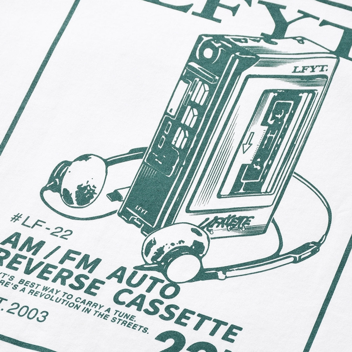 LFYT - RETRO SOUND TEE【LA250103】