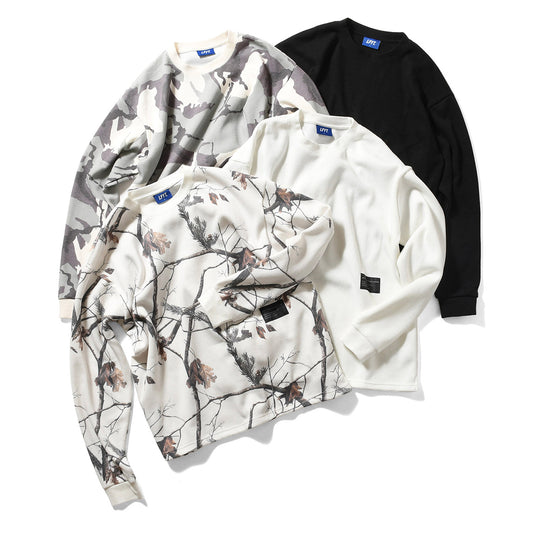 LFYT - WAFFLE THERMAL L/S TEE【LA250104】