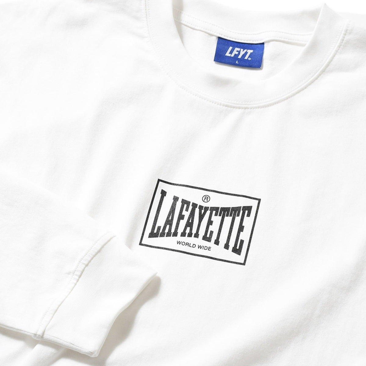 LFYT - BOX LOGO L/S TEE【LA250105】