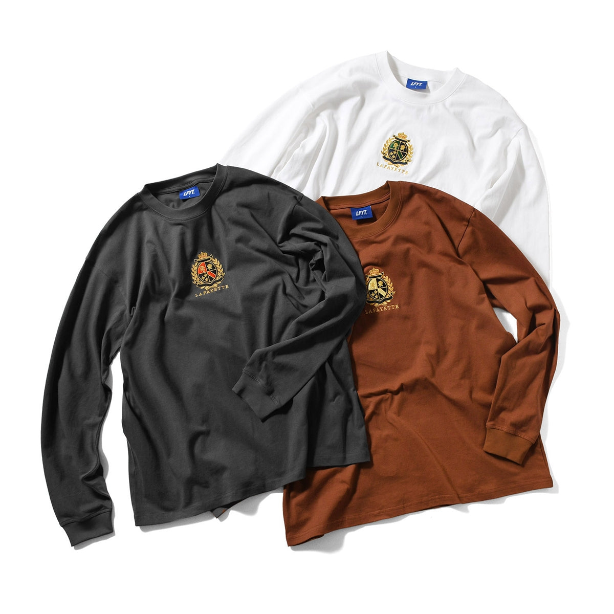 LFYT - HERITAGE EMBLEM L/S TEE【LA250106】