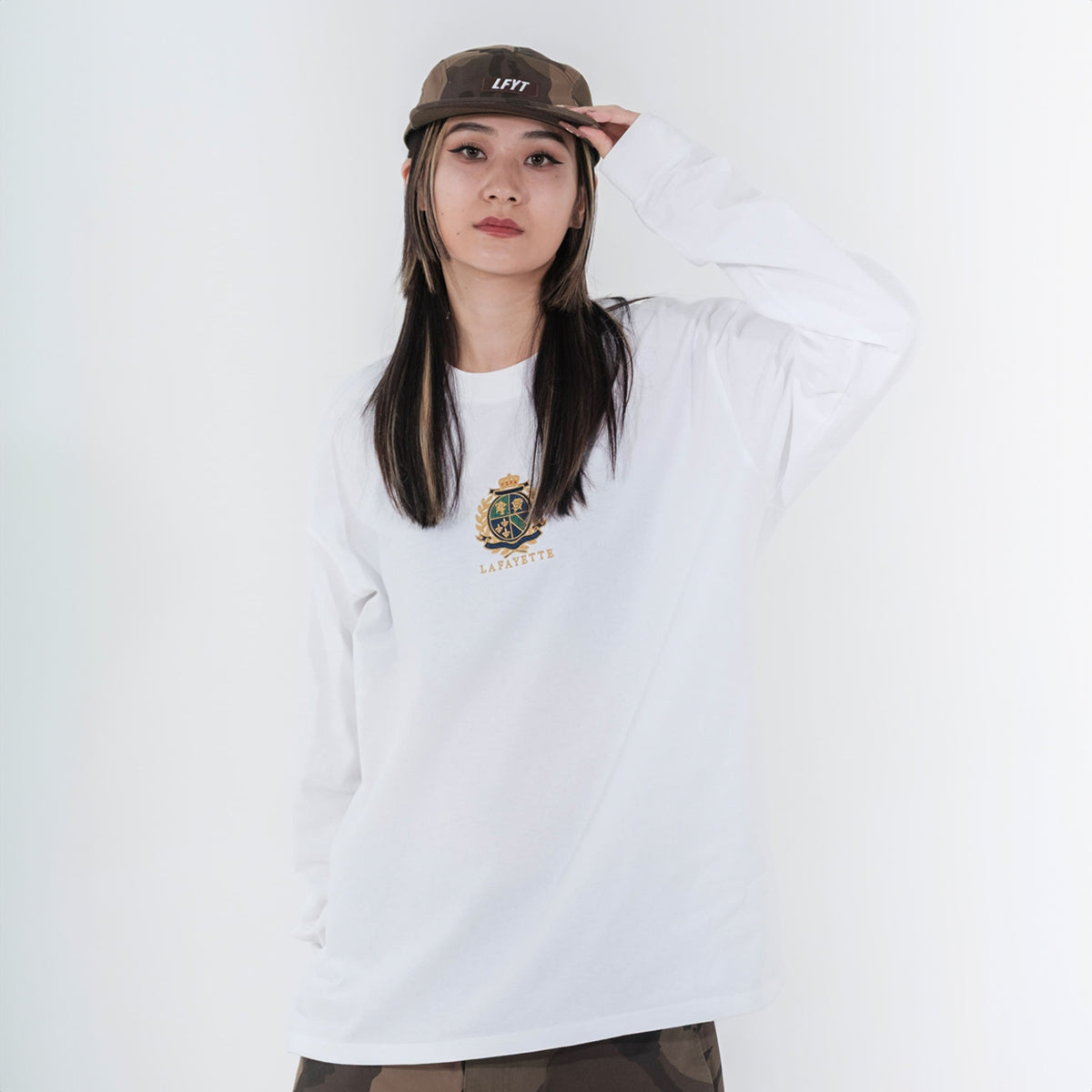 LFYT - HERITAGE EMBLEM L/S TEE【LA250106】