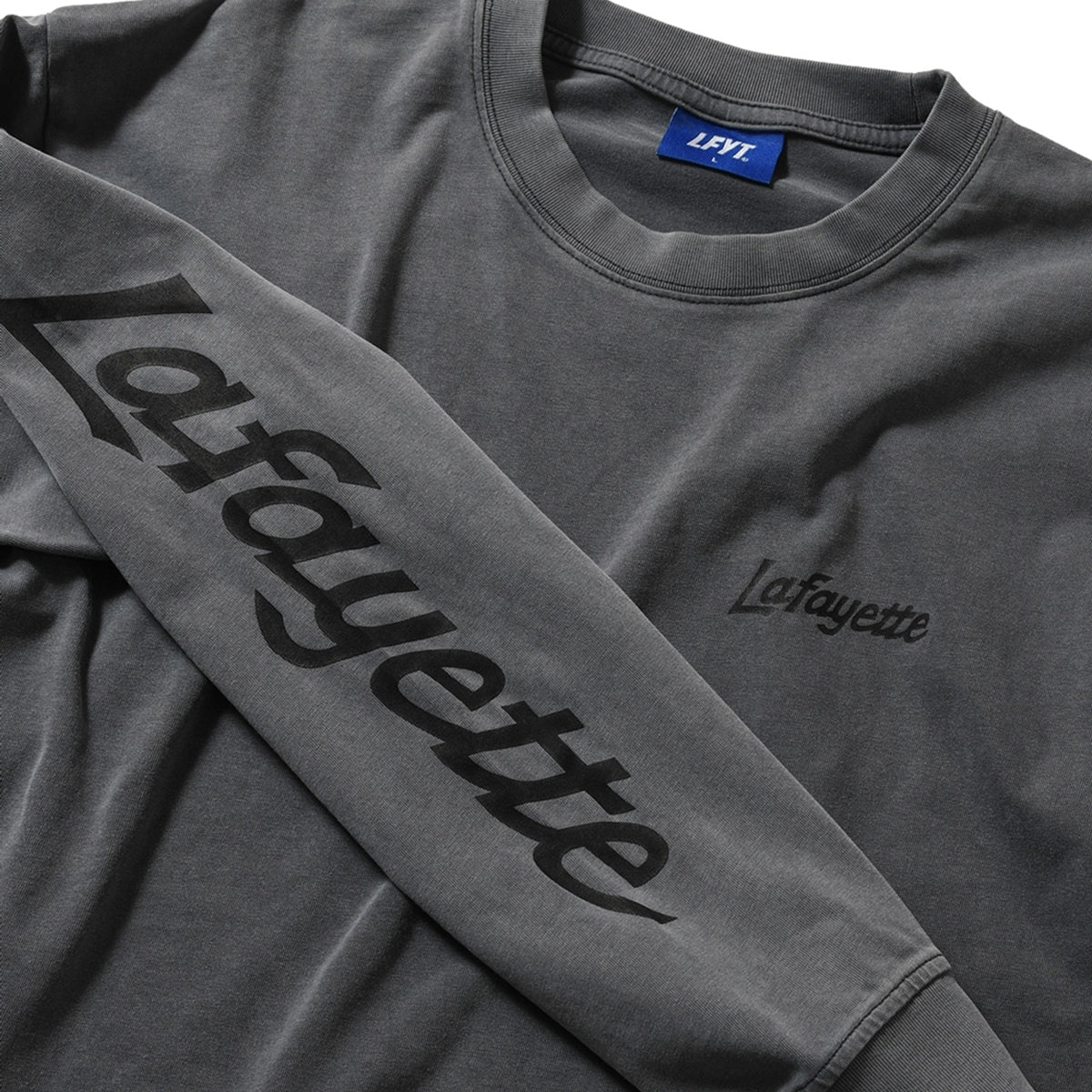 LFYT - SLEEVE LOGO WASHED L/S TEE LA250107