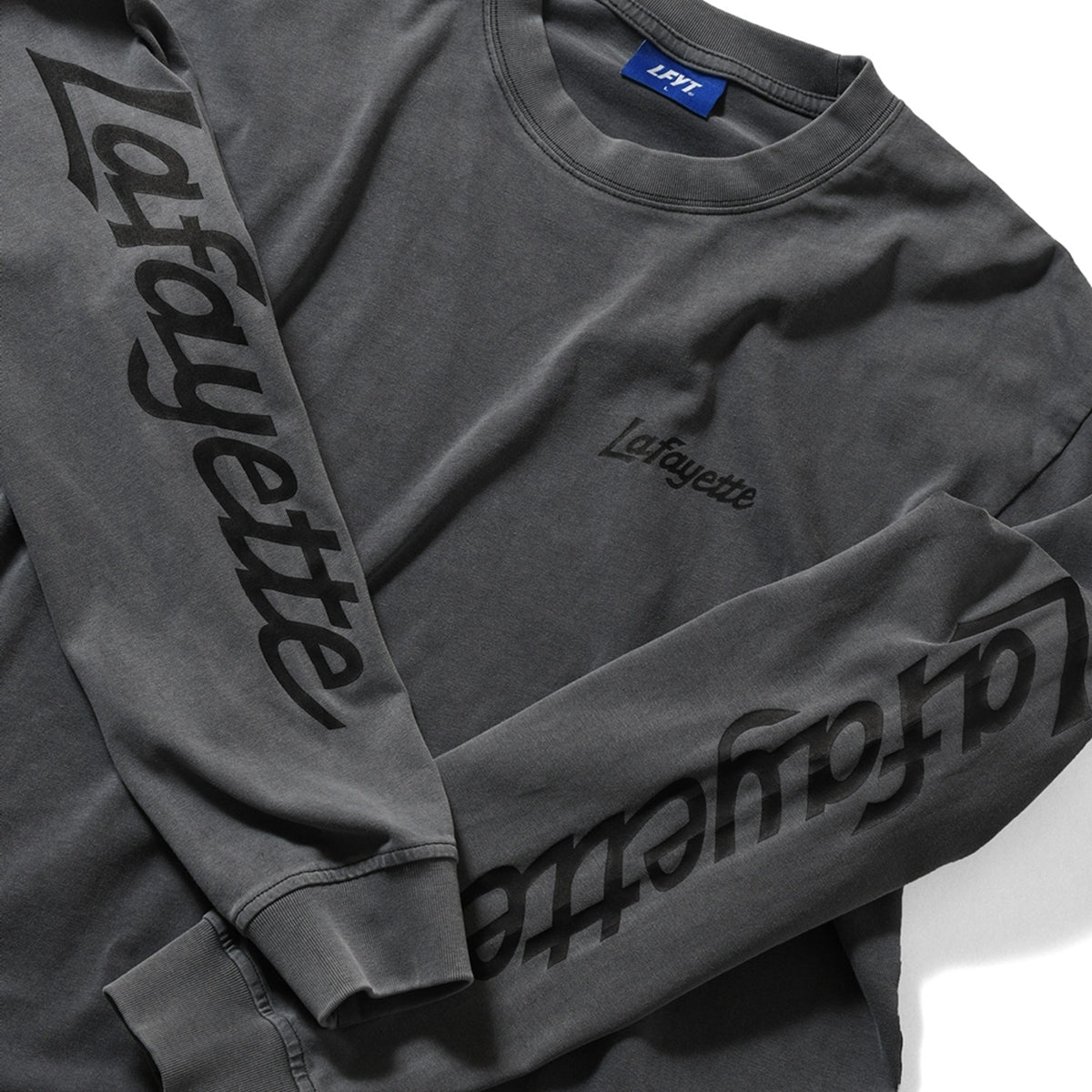 LFYT - SLEEVE LOGO WASHED L/S TEE LA250107