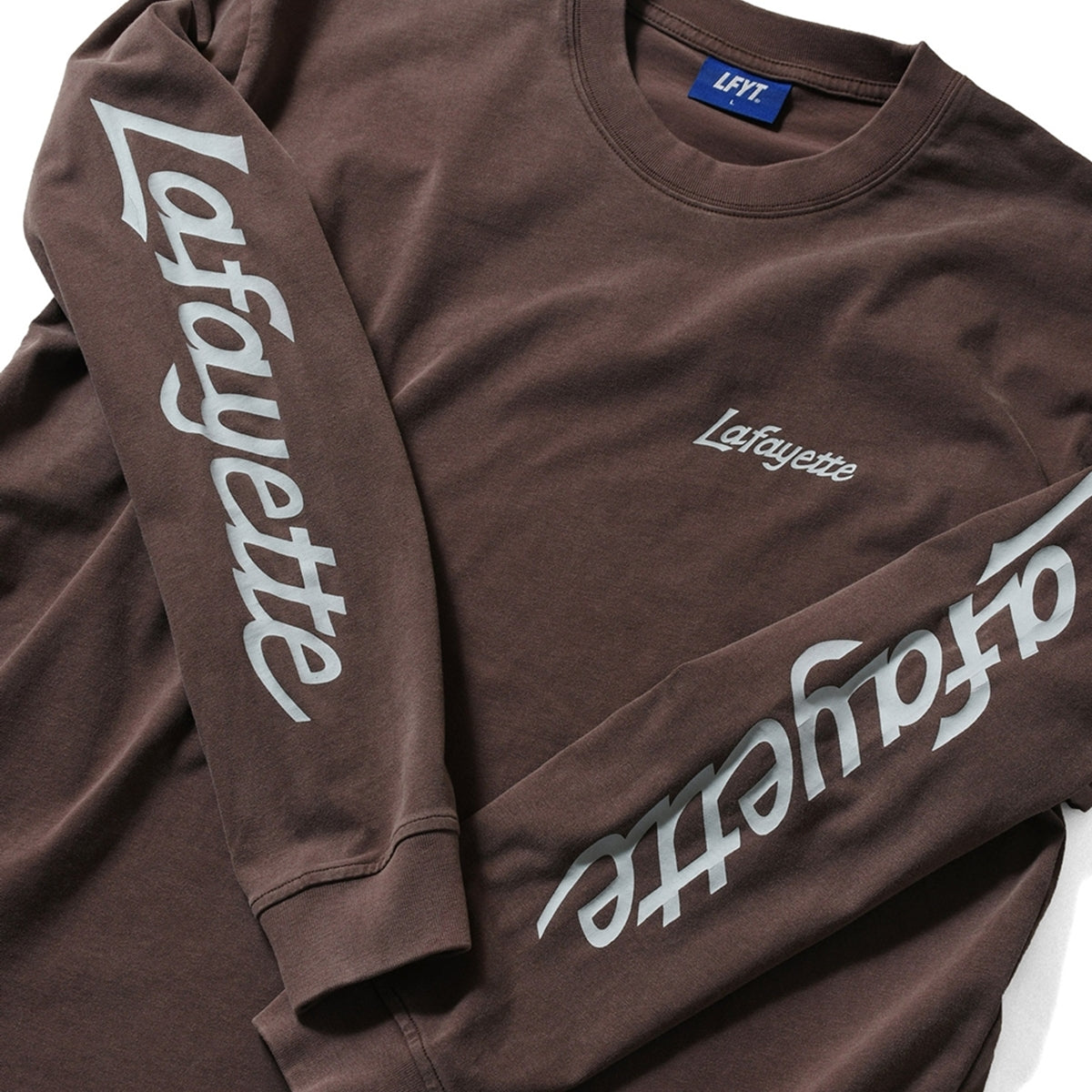 LFYT - SLEEVE LOGO WASHED L/S TEE LA250107