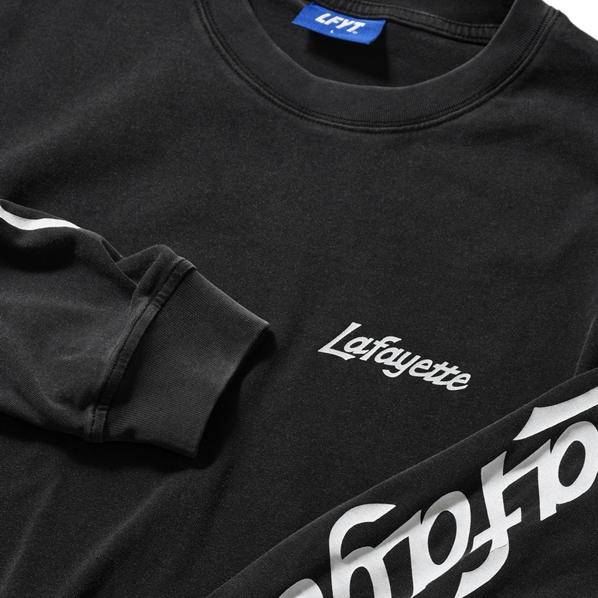 LFYT - SLEEVE LOGO WASHED L/S TEE LA250107