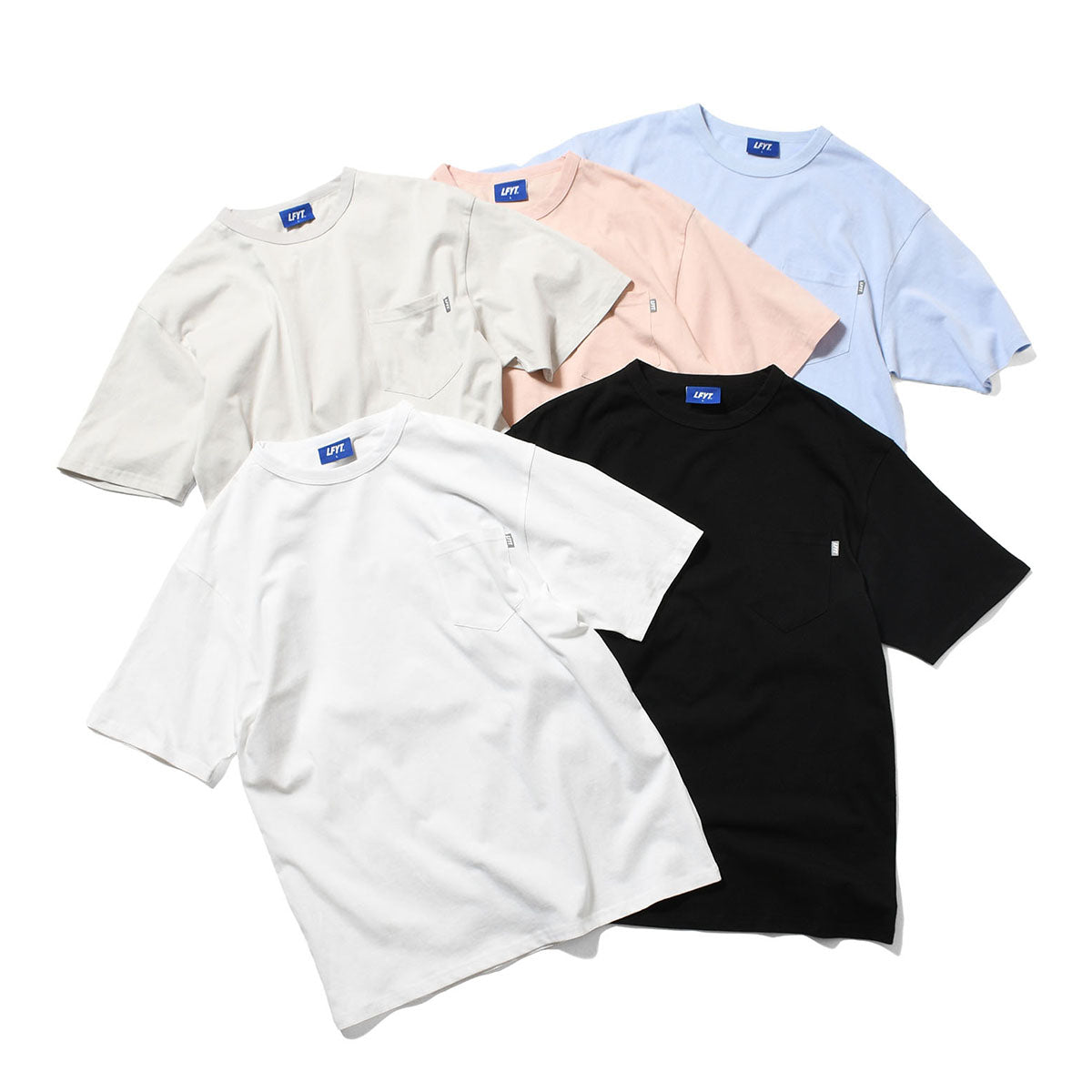 LFYT - SOLID POCKET TEE【LS260104】