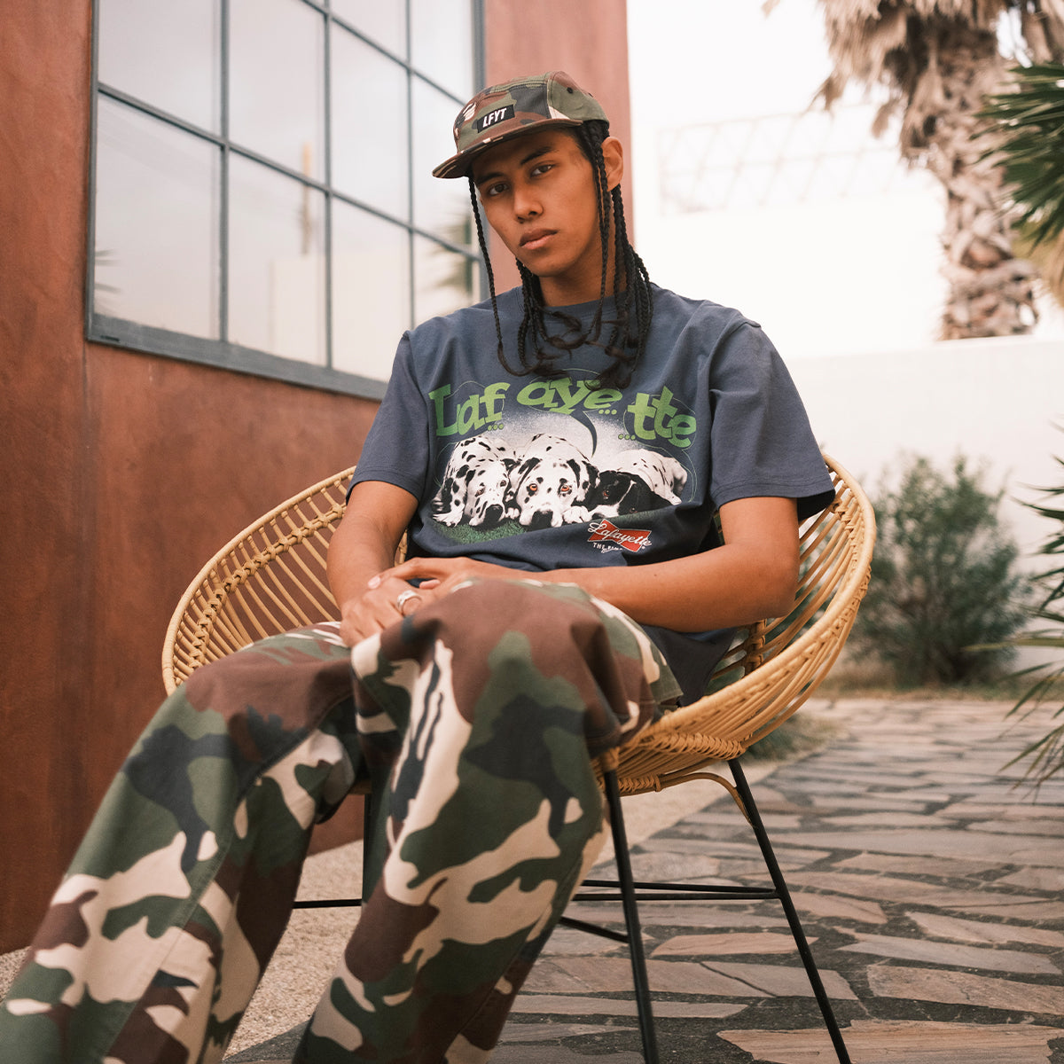 LFYT - WEISER DOGS TEE【LS260105】